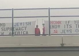 Antisemitic messages appeared in various places in Jacksonville, Florida, this weekend