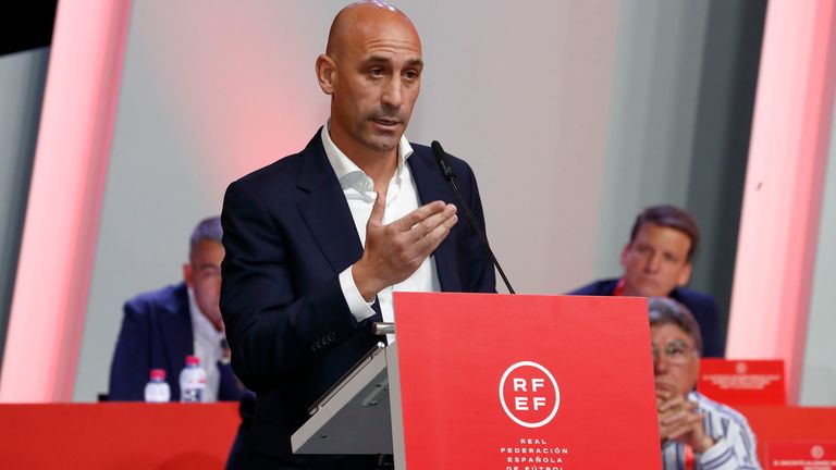 Luis Rubiales: Spanish football federation calls for president to resign over World Cup kiss