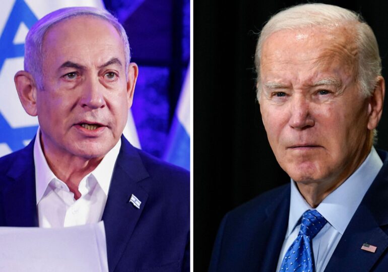 Joe Biden says Benjamin Netanyahu's approach to Gaza is a 'mistake'